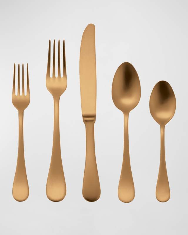 Brescia Oro 5-Piece Flatware Set
