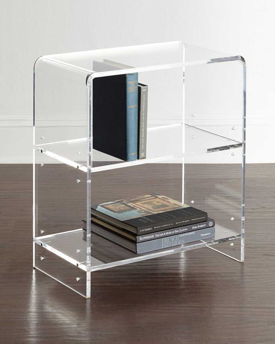 Crystal Clear Bookcase
