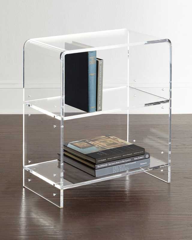 Crystal Clear Bookcase
