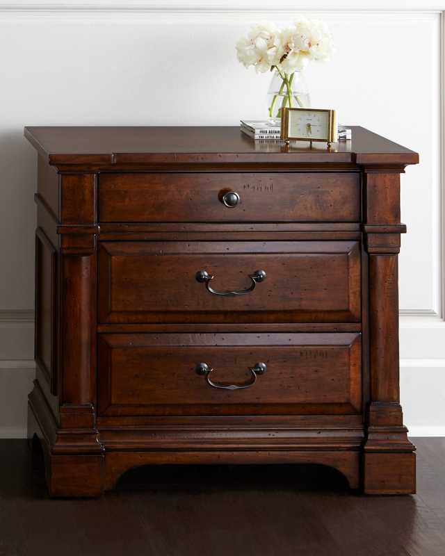 Ryland Three-Drawer Nightstand