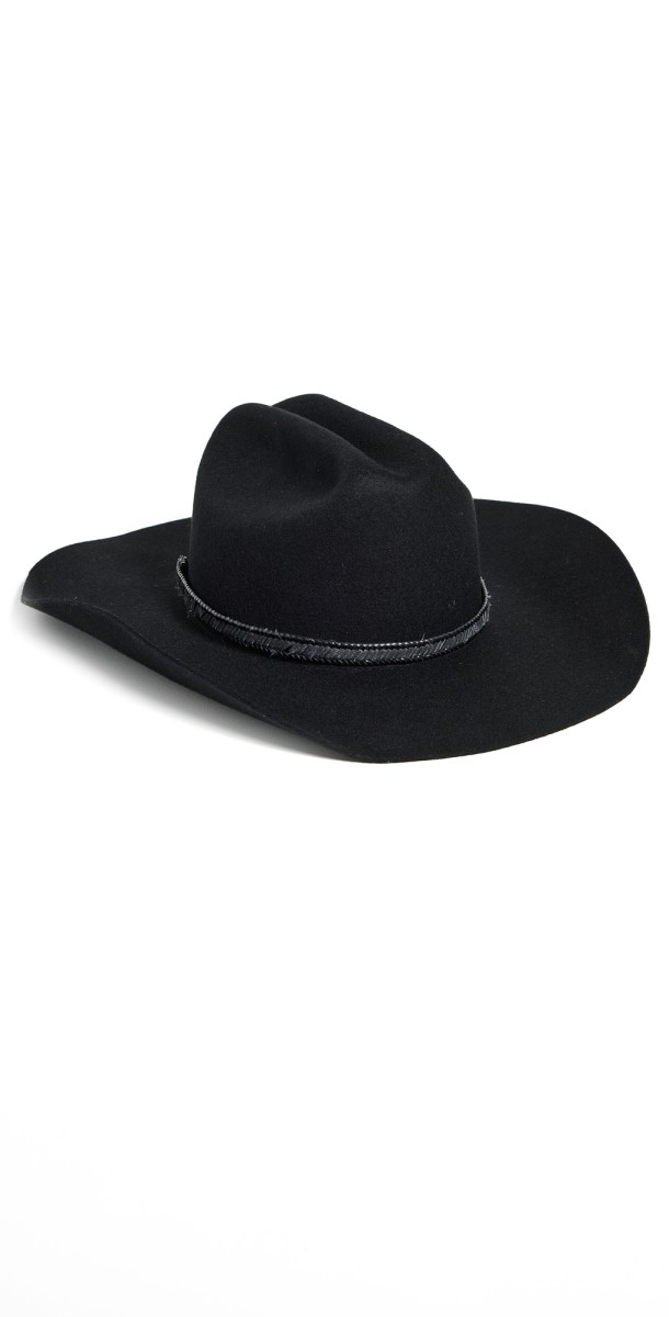 Lack Of Color The Ridge Felt Hat Black