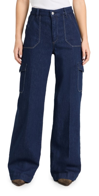 PAIGE Harper Jeans With Utility & Cargo Pockets Raelynn
