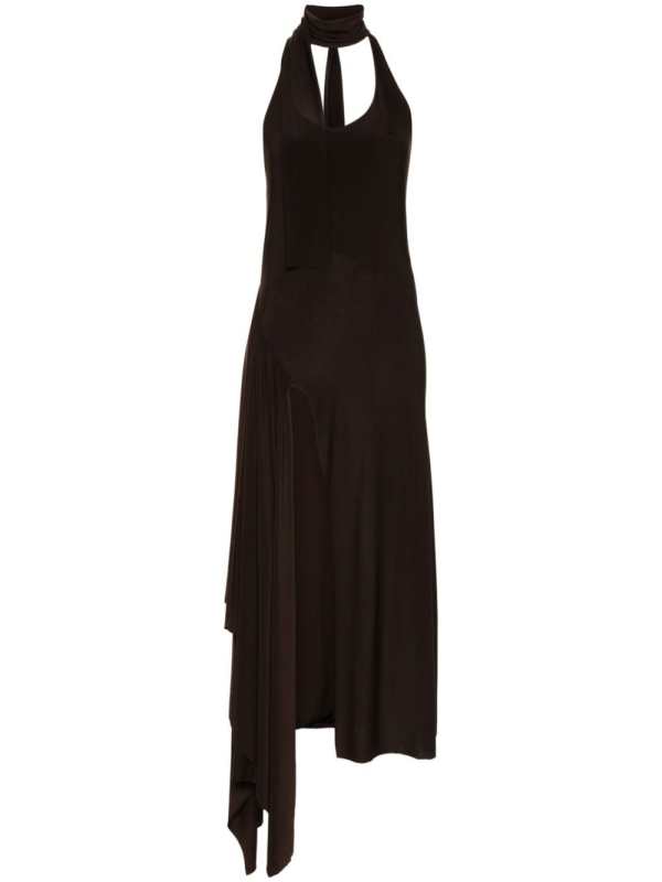 Ceyl halterneck asymmetric dress