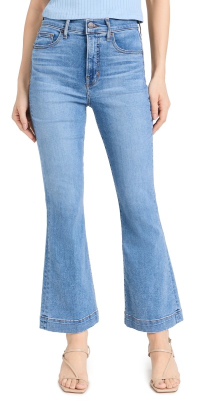 Veronica Beard Jean Carson Ankle Flare Jeans Amethyst