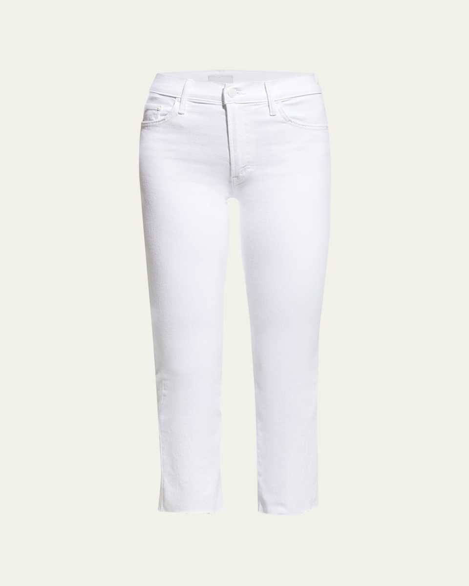 The Insider Crop Step Fray Jeans