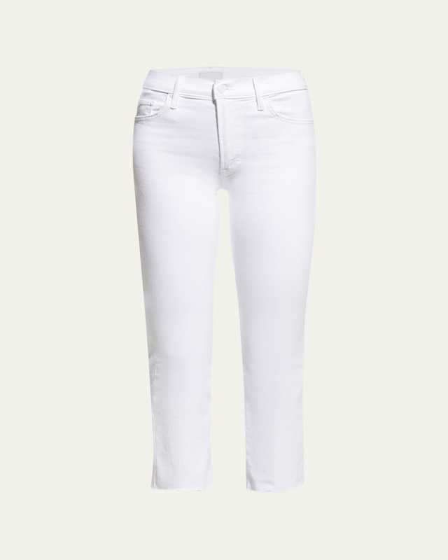 The Insider Crop Step Fray Jeans