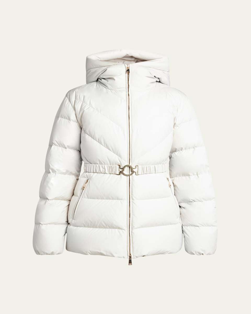 Brosse Belted Puffer Jacket