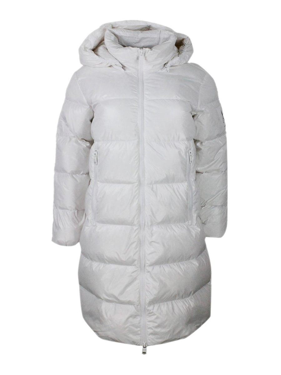 Armani Exchange Manteau Court - Blanc