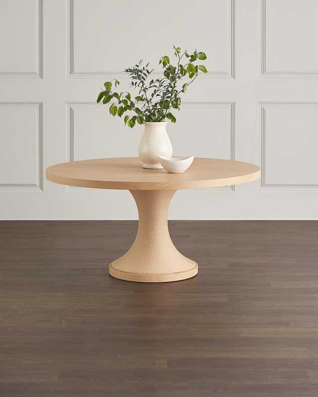 Erina Rope-Wrapped Dining Table - 60"