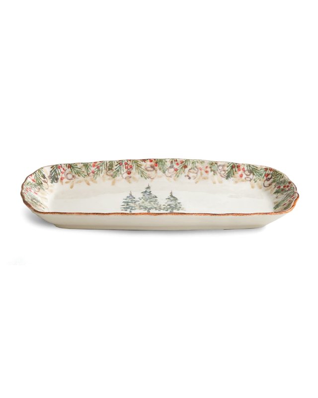 Natale Rectangular Tray