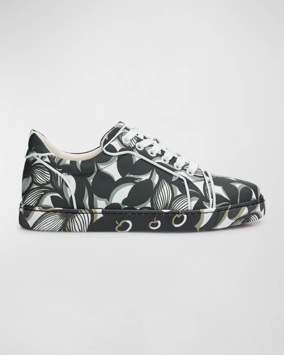 Vieira Orlato Petunia Red Sole Sneakers