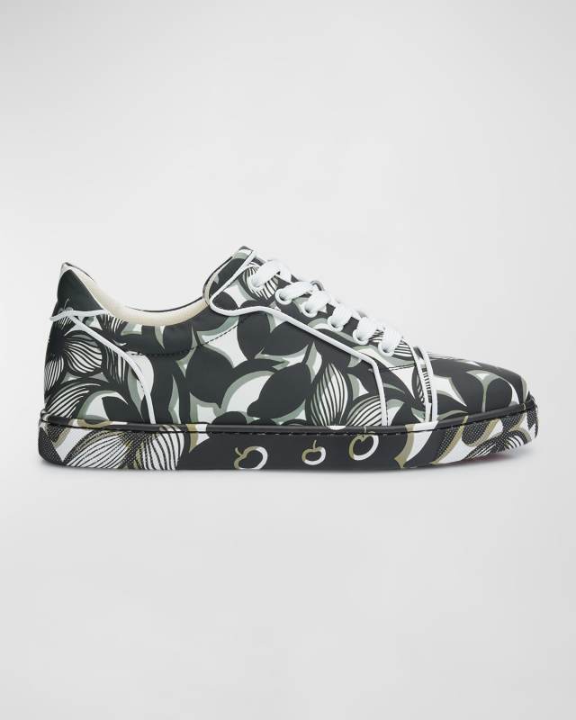Vieira Orlato Petunia Red Sole Sneakers