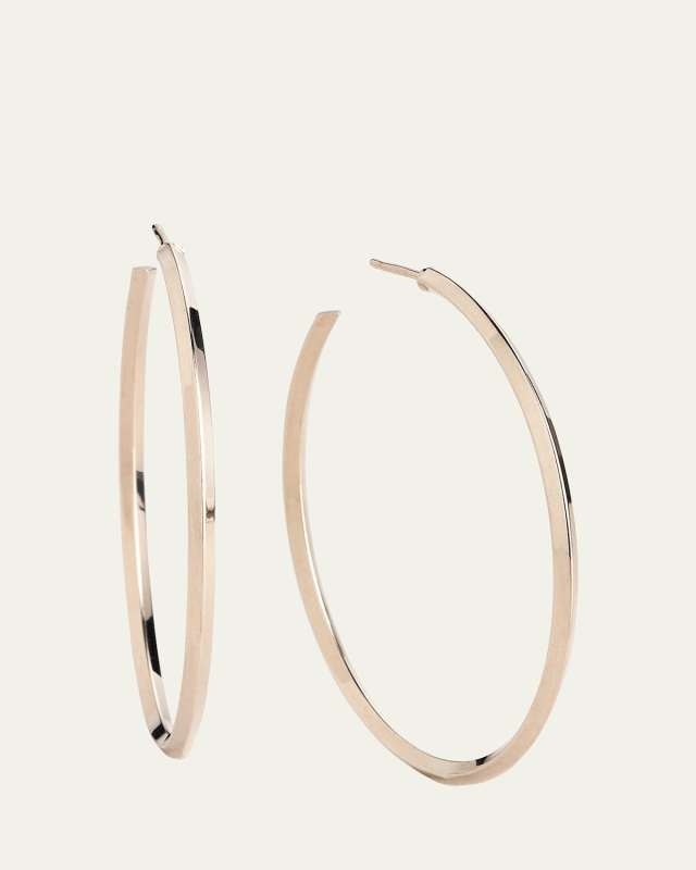 45mm Thin Pointed Royale Hoops