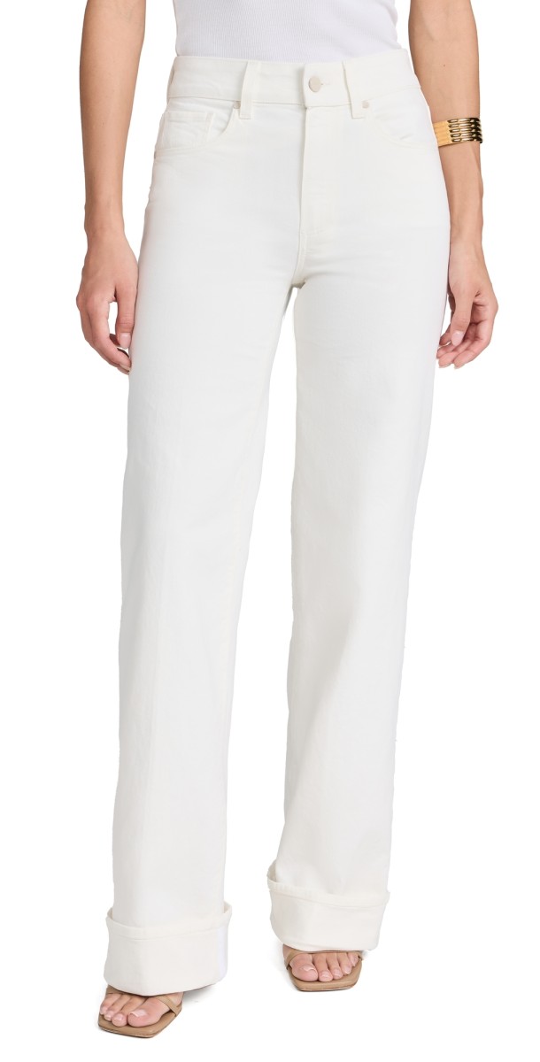 PAIGE Sasha Trousers Tonal Ecru