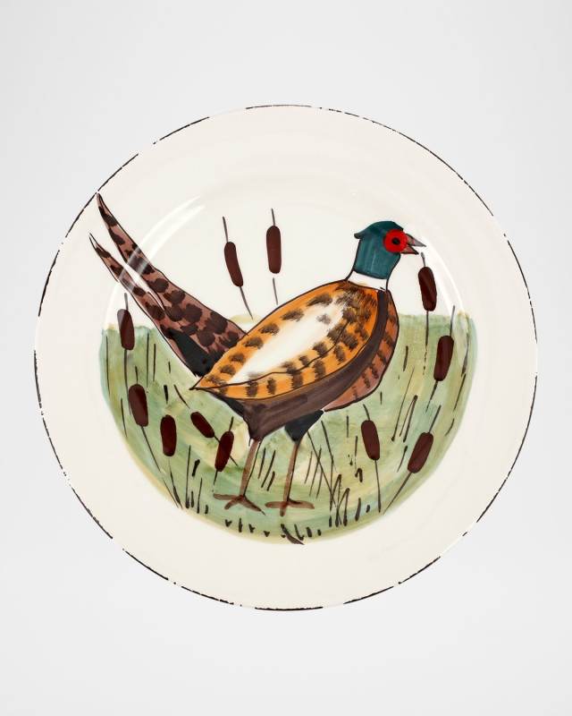 Wildlife Pheasant Dinner Plate