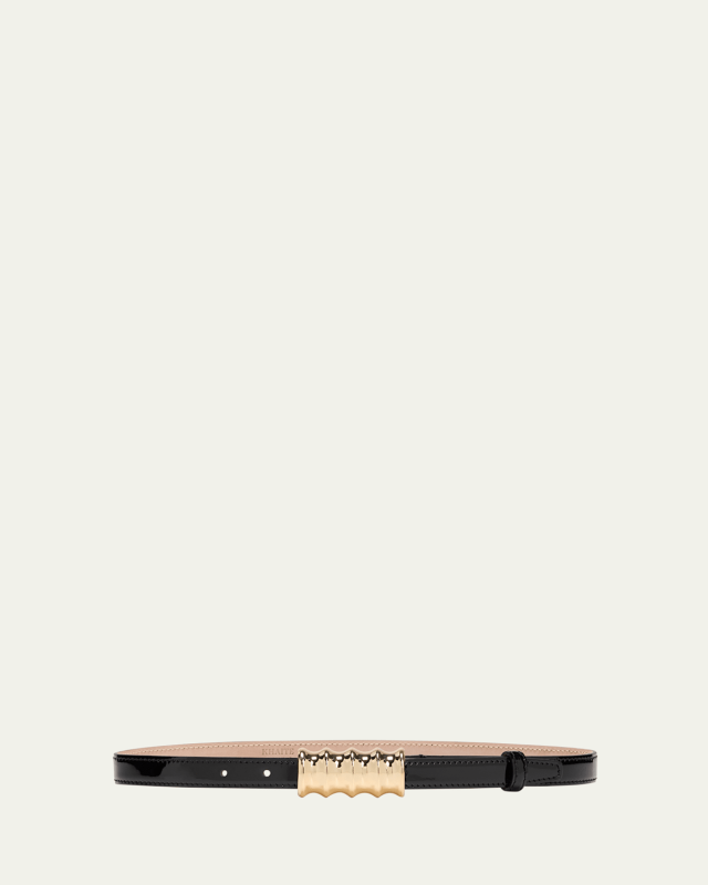 Julius Small Leather Belt 20mm