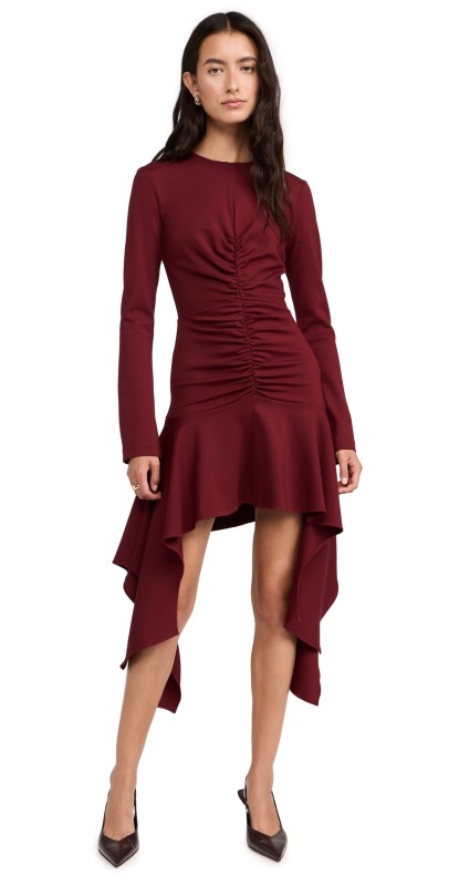 AKNVAS Daani Stretch Jersey Dress Vino
