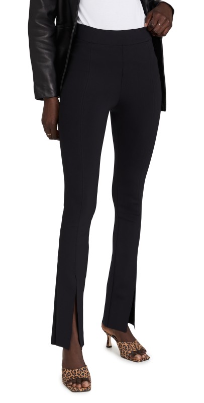 Commando Neoprene Split Front Pants Black