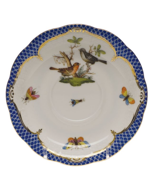 Rothschild Blue Motif 05 Tea Saucer
