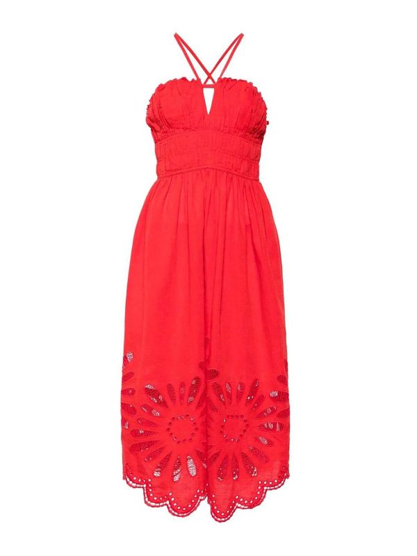 Ulla Johnson Maxi Robe - Rouge