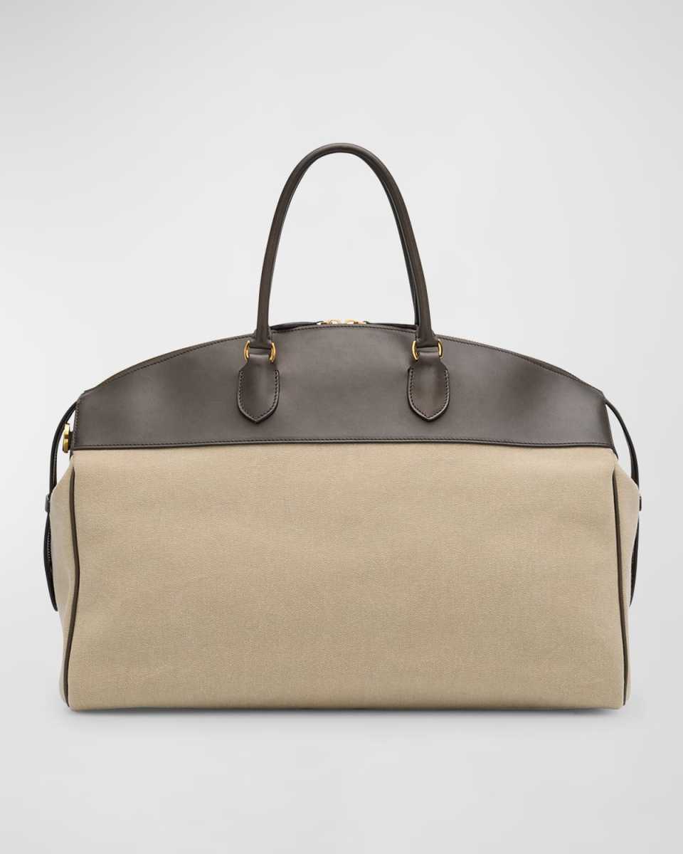 George Top Handle in Lux Smooth Calfskin