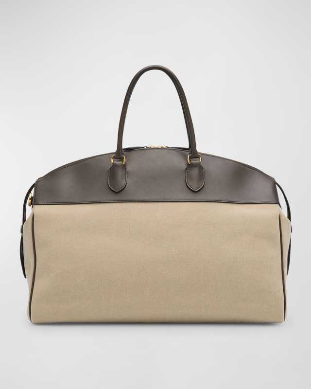 George Top Handle in Lux Smooth Calfskin