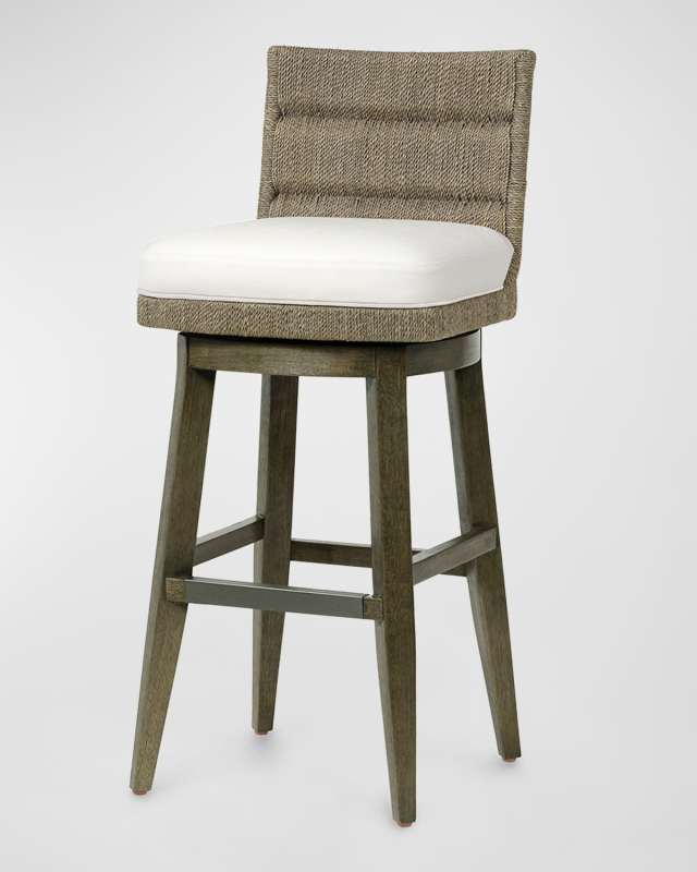 Bartley Swivel Barstool, 30"