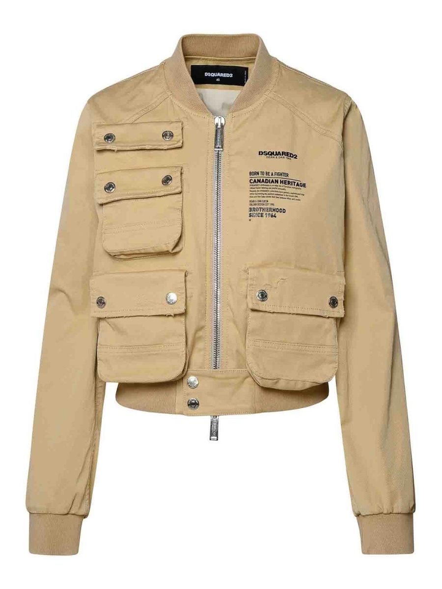 Dsquared2 Bomber - Beige