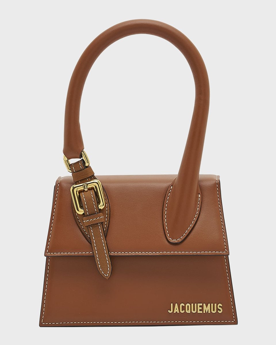 Le Chiquito Moyen Leather Top-Handle Bag