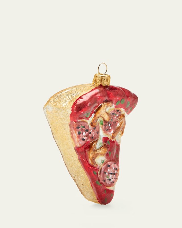 Pizza Slice Christmas Ornament