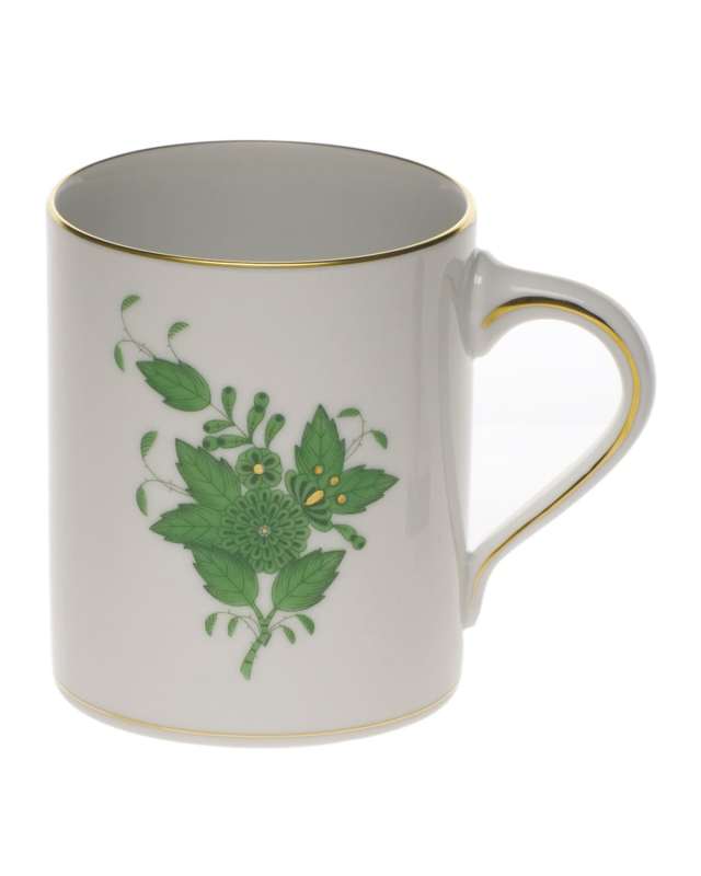 Chinese Bouquet Green Coffee Mug
