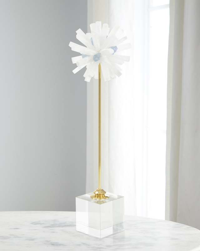 Selenite Starburst Sculpture I