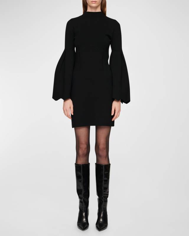 Ebony Knit Mini Dress