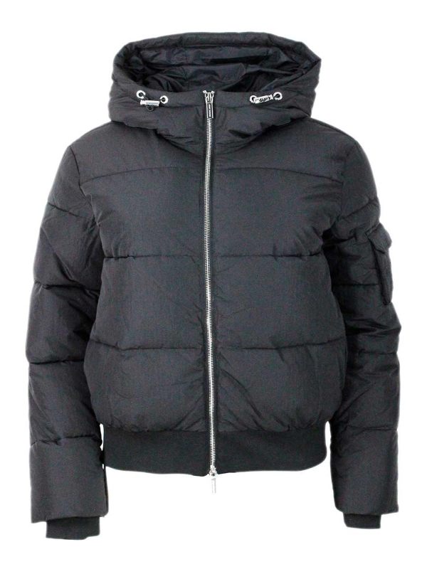 Armani Exchange Manteau Court - Noir