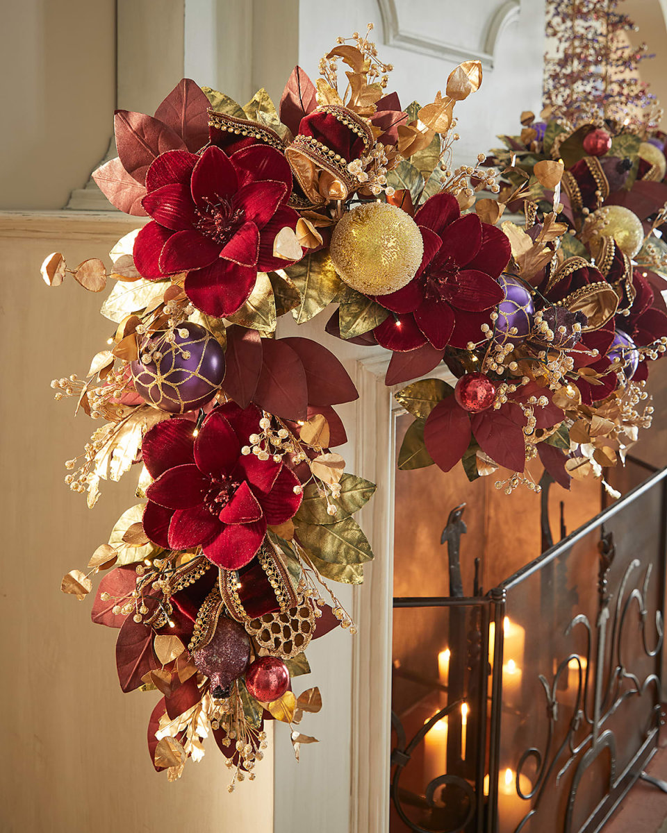 6' Spiritual Christmas Prelit Garland
