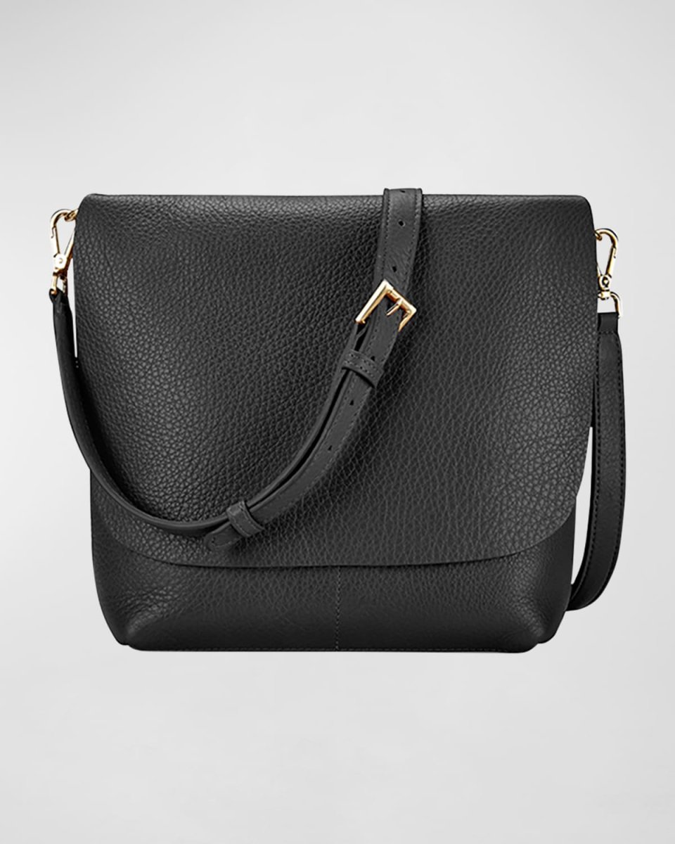 Andy Flap Leather Crossbody Bag