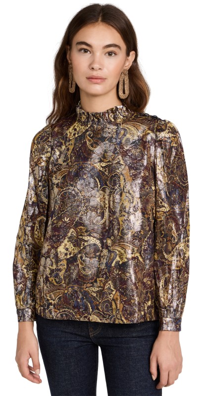 ba & sh Calo Top Bordeaux