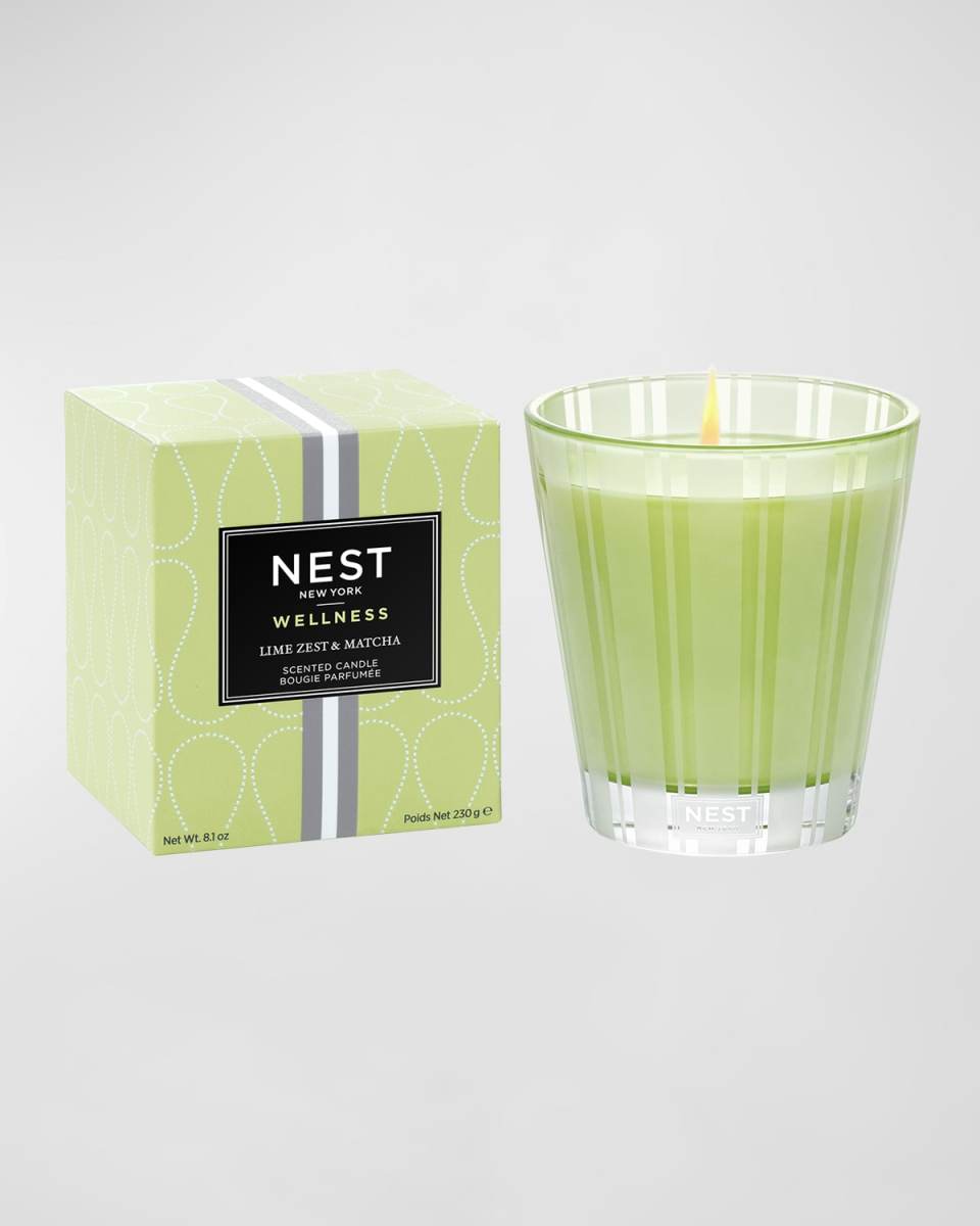 Lime Zest and Matcha Classic Candle, 8.1 oz.