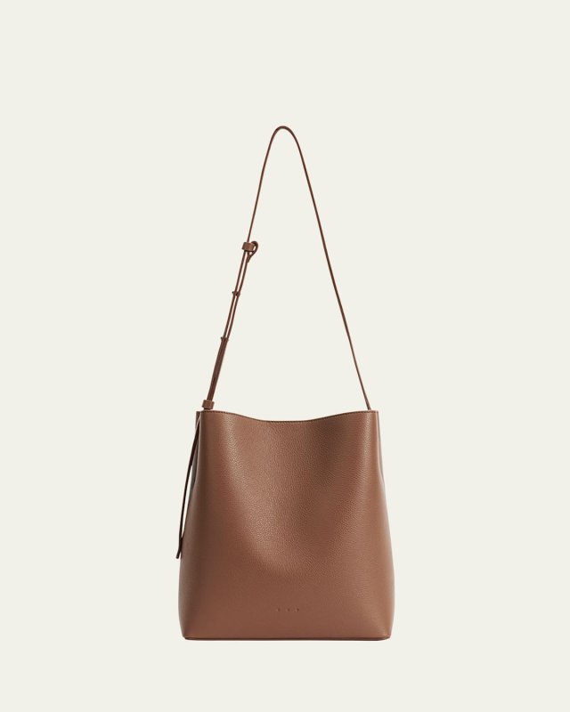 Sac Grain Calfskin Bucket Bag