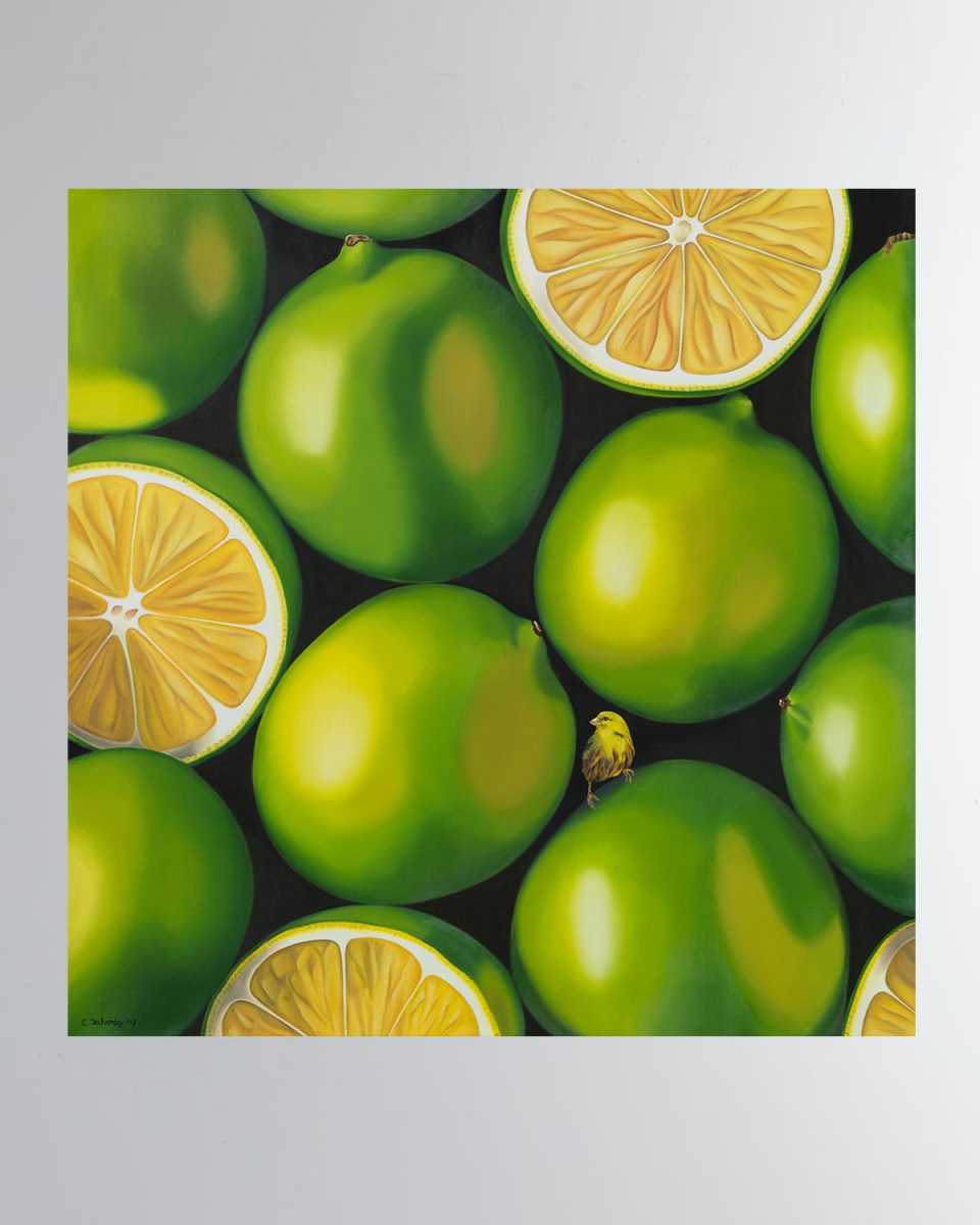 "Citrons Vers" Fine Art Print