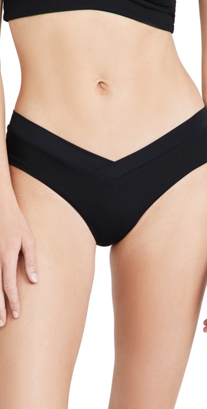 LSPACE Pratt Bikini Bottoms Black