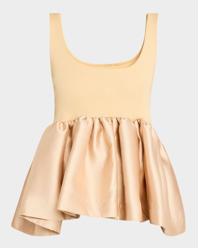 Combo Peplum Tank Top