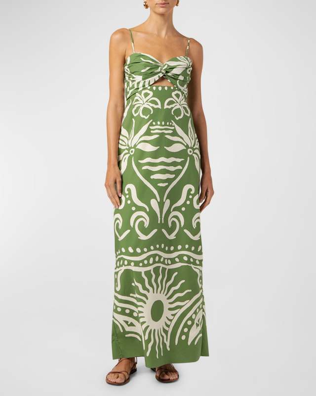 Apia Organic Cotton Sweetheart Sheath Dress