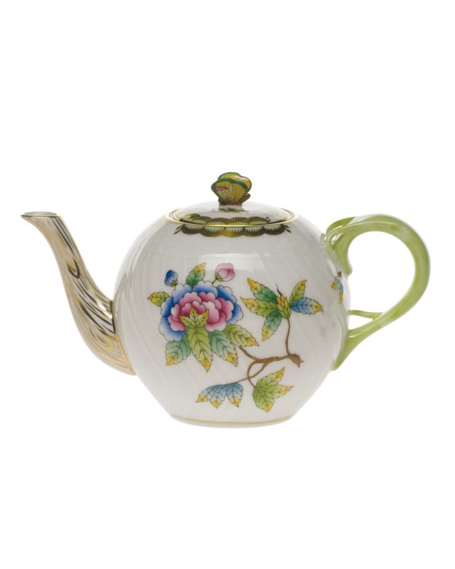 Queen Victoria Teapot with Butterfly Finial