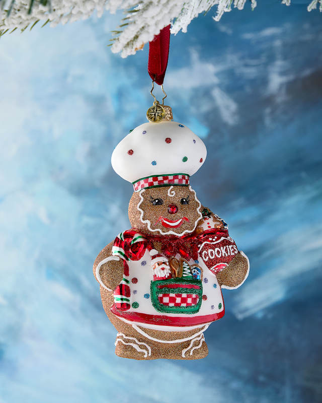 Sugary Chef Christmas Ornament