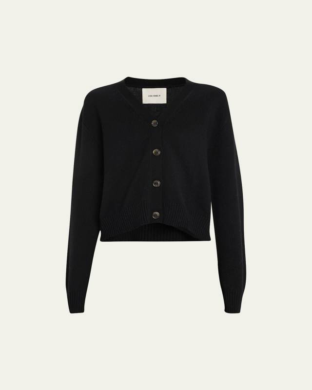 The Marion Cashmere V-Neck Cardigan