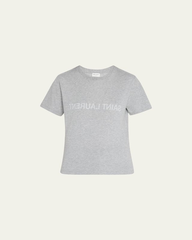 Logo Reverse Print T-Shirt