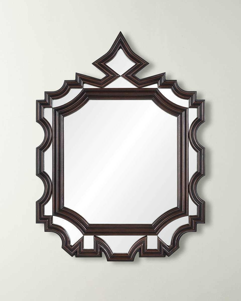 Hand-Carved Mirror