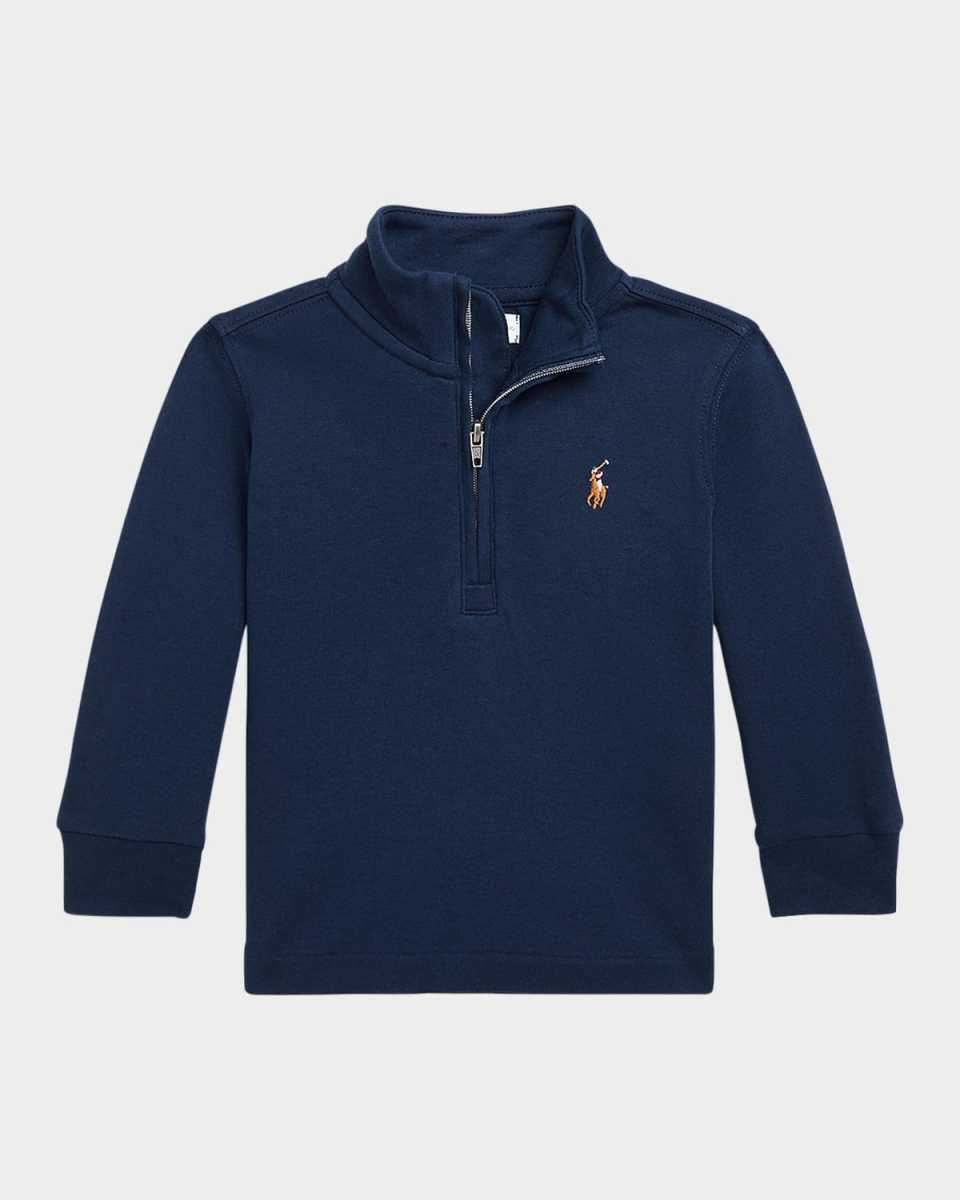 Boy's Quarter Zip Pullover