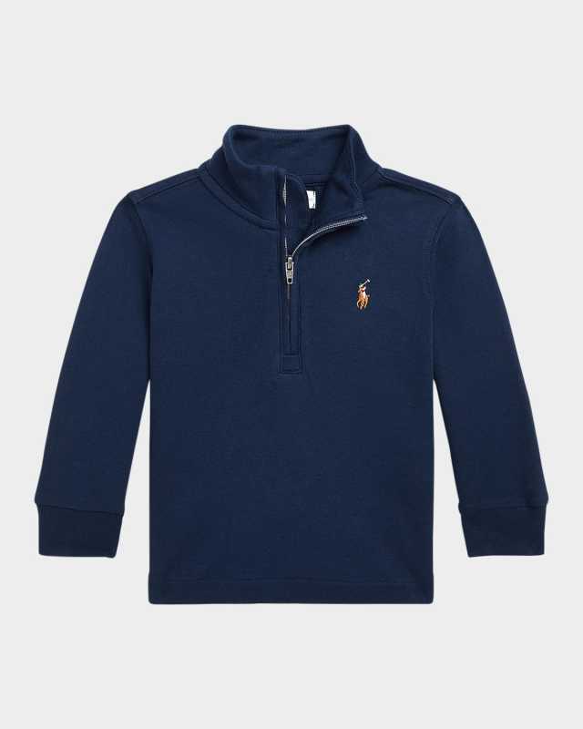 Boy's Quarter Zip Pullover